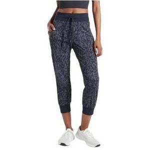 ATHLETA Trekkie North Jogger Ethereal Bloom Blue Botanical Performance Pant